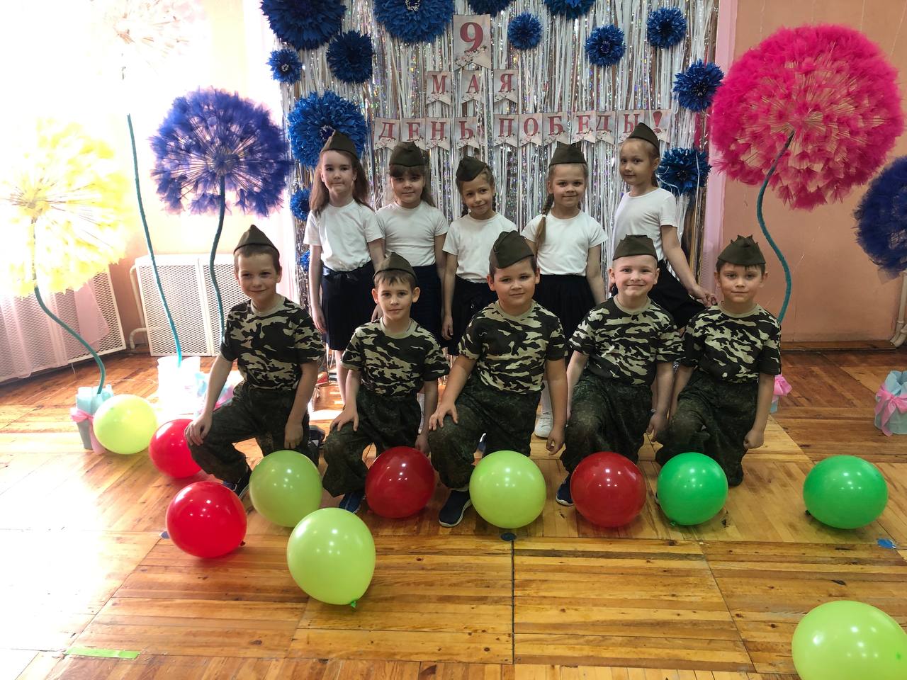 В преддверии 9 мая , в детском саду прошел праздник, посвященный Дню Победы.